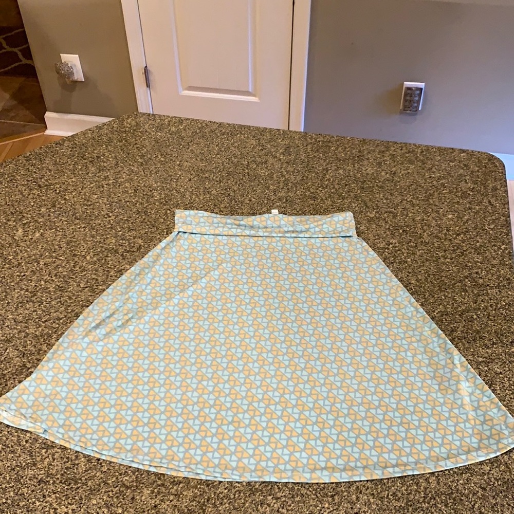 Lularoe Azure Skirt Large